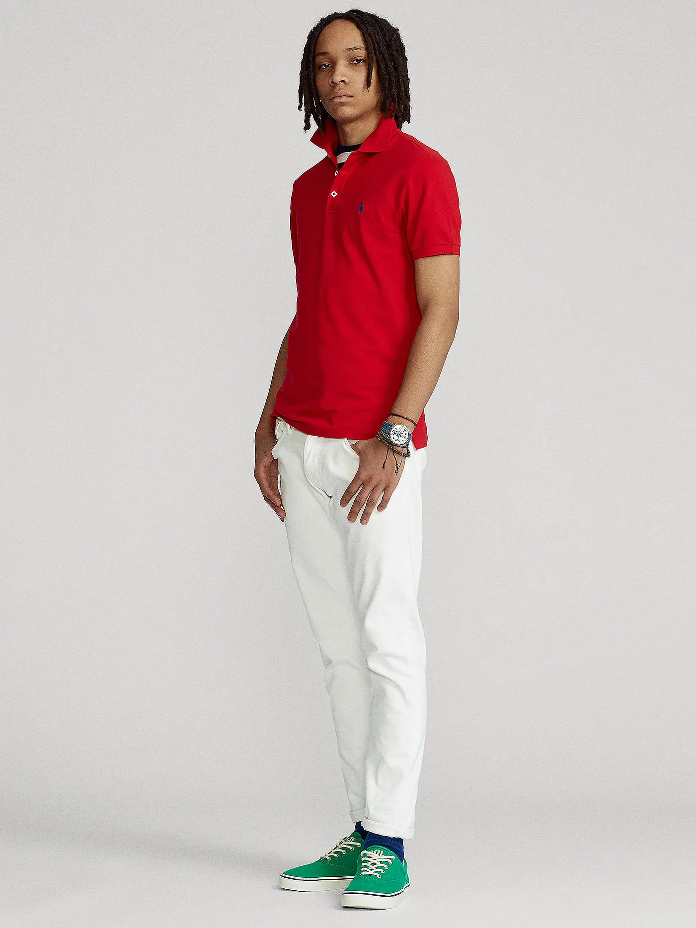 POLO RALPH LAUREN | Poloshirt Slim Fit | rot